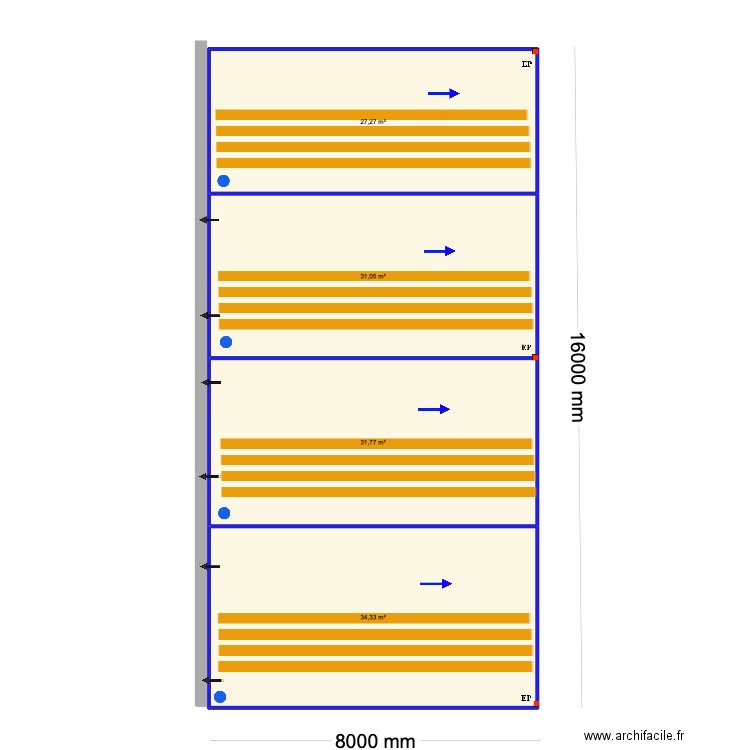 Rui tavares. Plan de 4 pièces et 124 m2