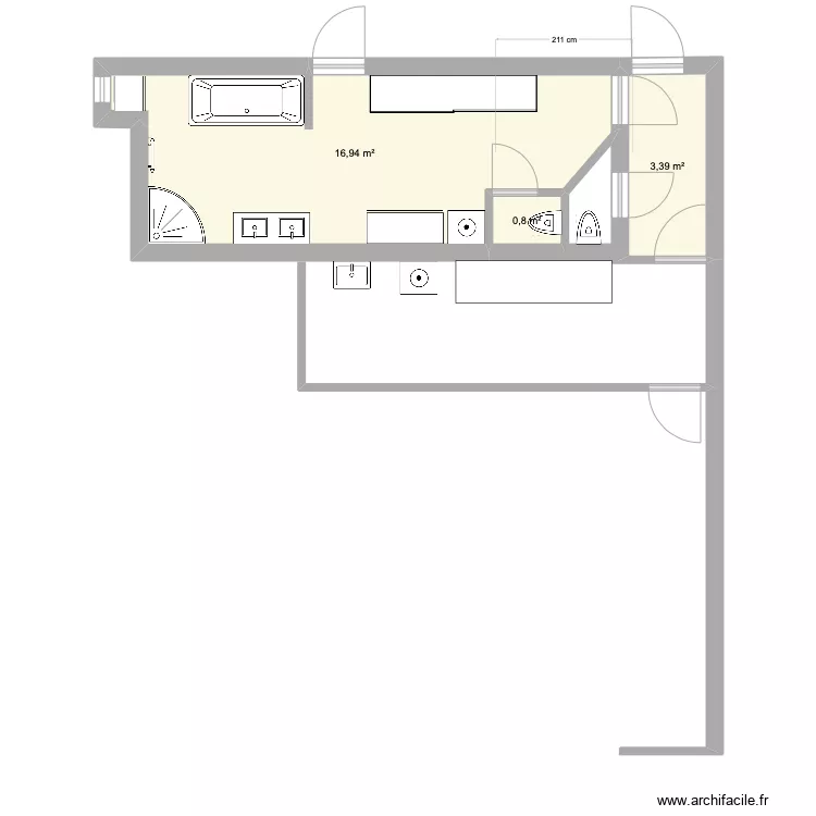 SALLE DE BAIN 4. Plan de SALLE DE BAIN 4. Plan de