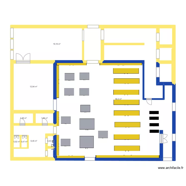 plans smyths thoys. Plan de 9 pièces et 133 m²