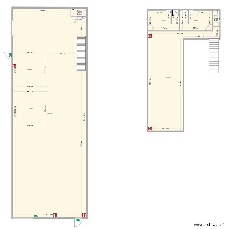 Crossfit Privas . Plan de 0 pièce et 0 m2