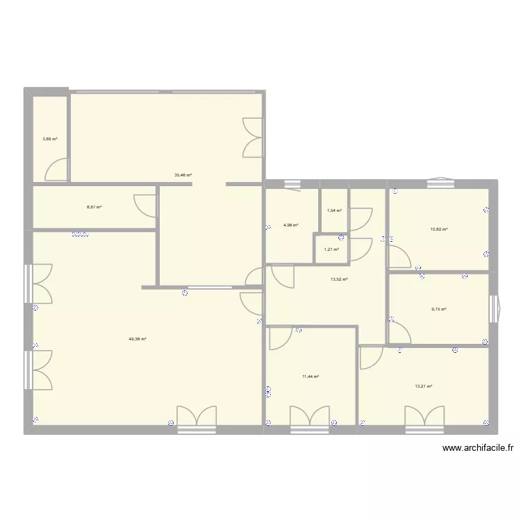 CHAMPNIERS. Plan de 12 et 161 m² CHAMPNIERS. Plan de 12 et 161 m²