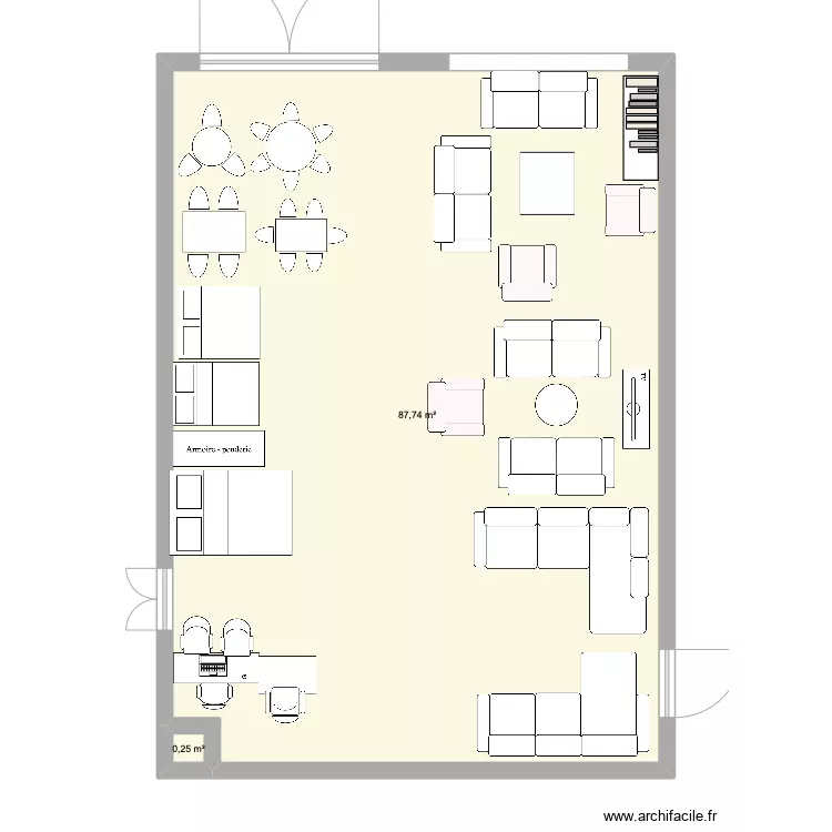 plan point de vente enseigne stage. Plan de 