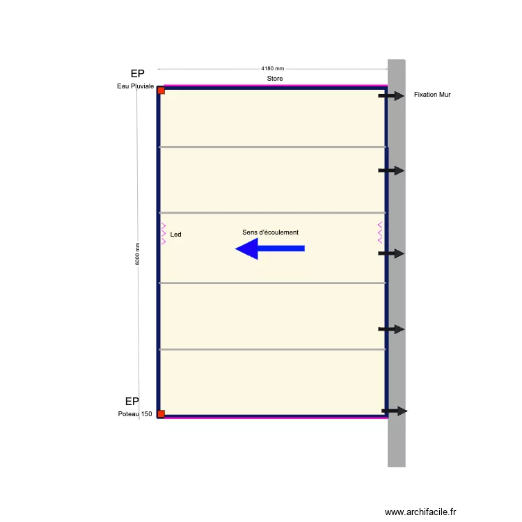 Secula n1. Plan de 5 et 24 m² Secula n1. Plan de 5 et 24 m²