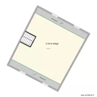  PLAN DE MASSE  2 eme &eacute;tage AVANT DIVISION