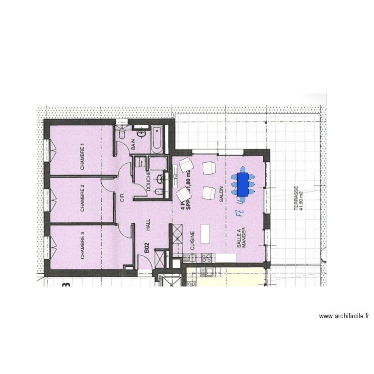 Appart - Lucens. Plan de 0 pièce et 0 m2