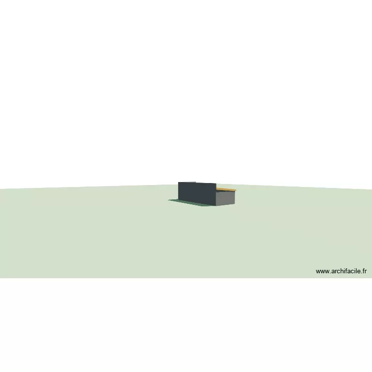 plan &eacute;tage. Plan de 1  et 22 m²