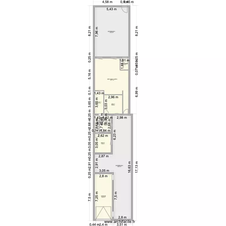 Plan. Plan de 10 Pièces et 182 m² Plan. Plan de 10 Pièces et 182 m²