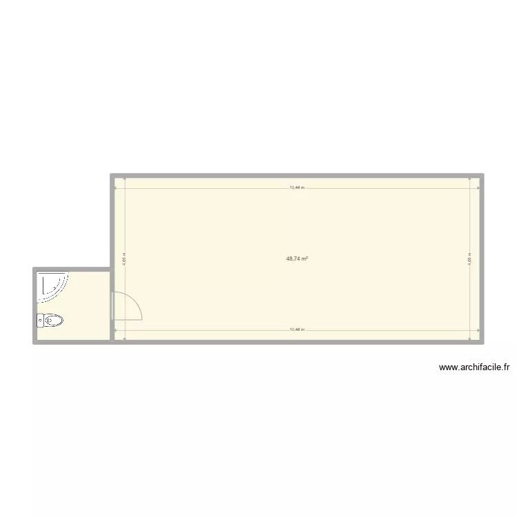 CHARPENTIER. Plan de 2 et 53 m² CHARPENTIER. Plan de 2 et 53 m²