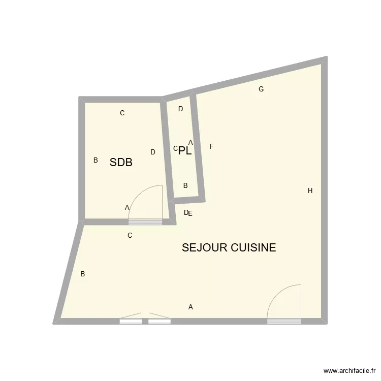 PLAN MADELEINE PB. Plan de PLAN MADELEINE PB. Plan de