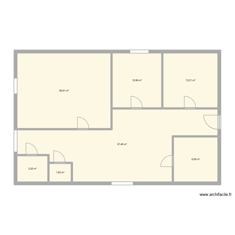 TP Archifacilr MICKAELFONTAINECAM. Plan de 0 pièce et 0 m2