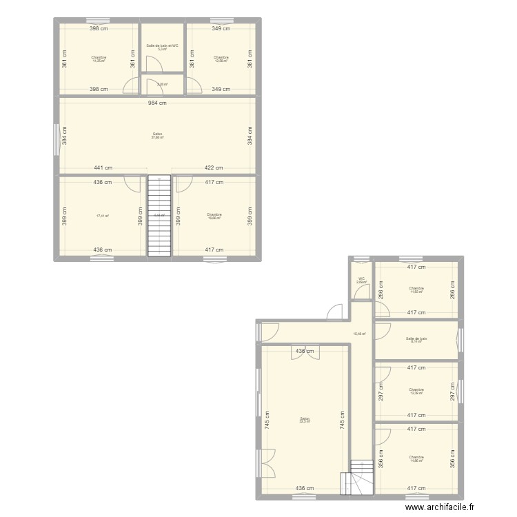 PLAN PARISET. Plan de 0 pièce et 0 m2
