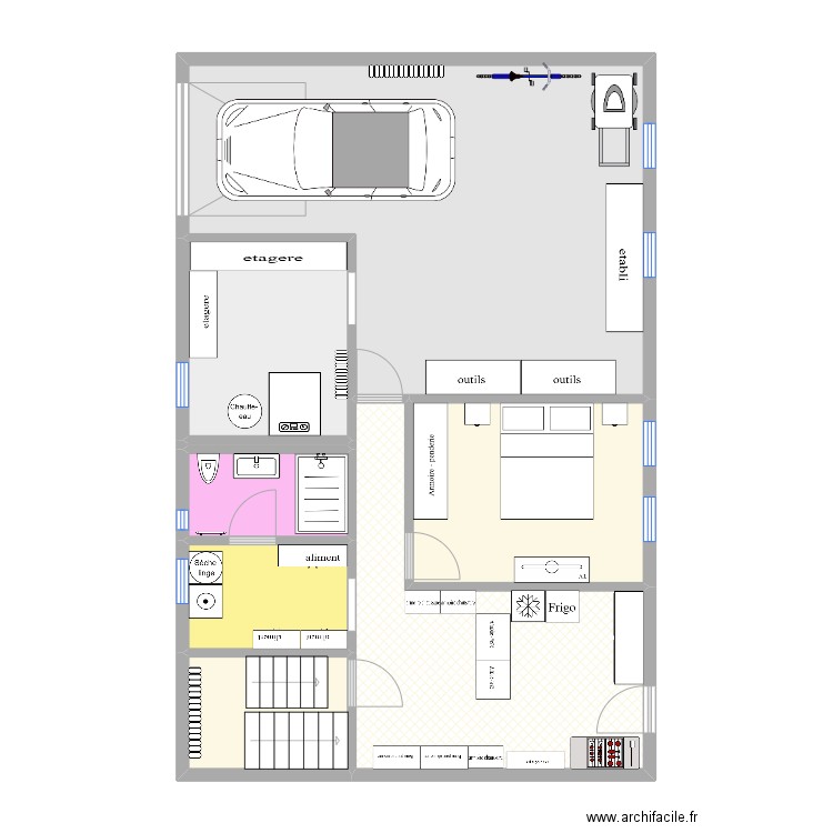 maison peltre 2. Plan de 7 pièces et 89 m2