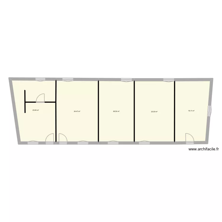 Plan actuel dhuizel. Plan de 5 pièces et 110 m² Plan actuel dhuizel. Plan de 5 pièces et 110 m²