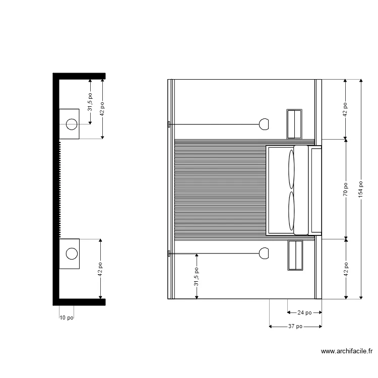 Dupperon mur Lit. Plan de 