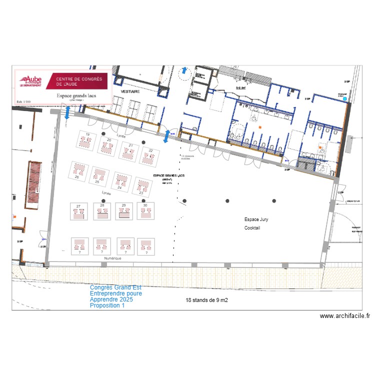 grands lacs Congrès Grand Est Entreprendre pour Apprendre 2025 prop 1. Plan de 0 pièce et 0 m2
