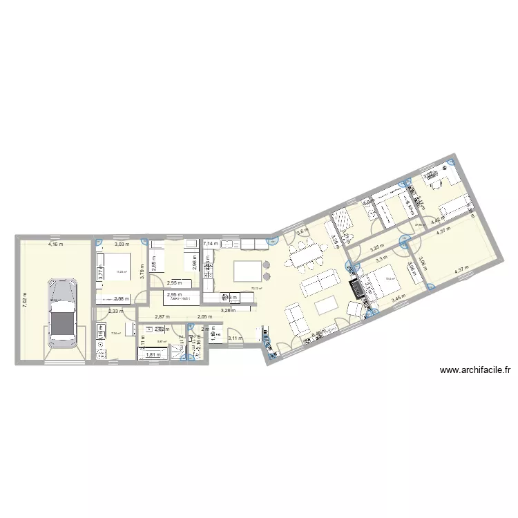 cambremer 1. Plan de 7 et 174 m² cambremer 1. Plan de 7 et 174 m²