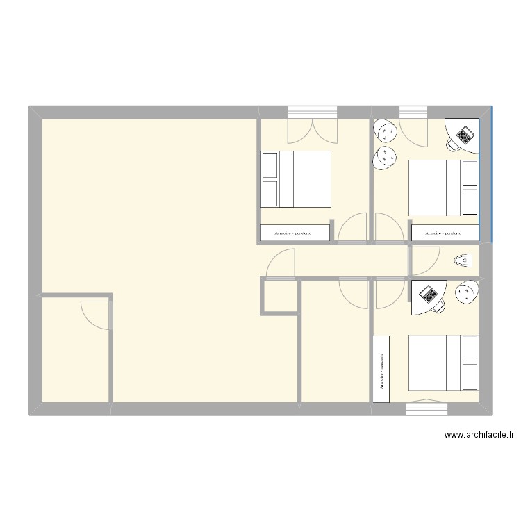 Lorient. Plan de 0 pièce et 0 m2