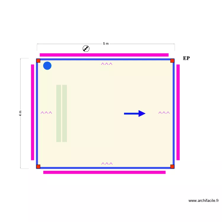 Micallef Outdoor Kitchen Pergola. Plan de 1  et 19 m²