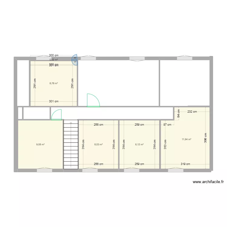 ETAGE MAISON. Plan de 
