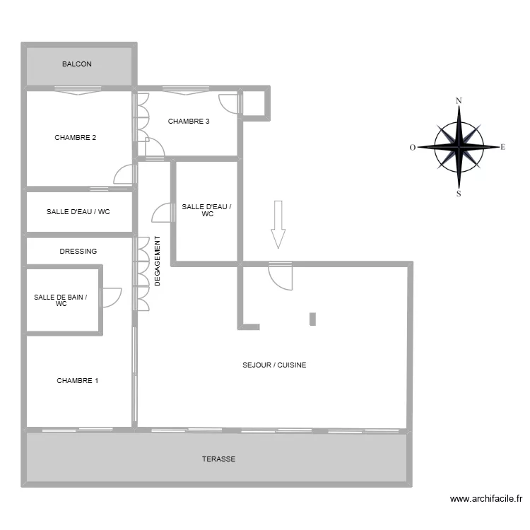 52181. Plan de 10 et 208 m² 52181. Plan de 10 et 208 m²