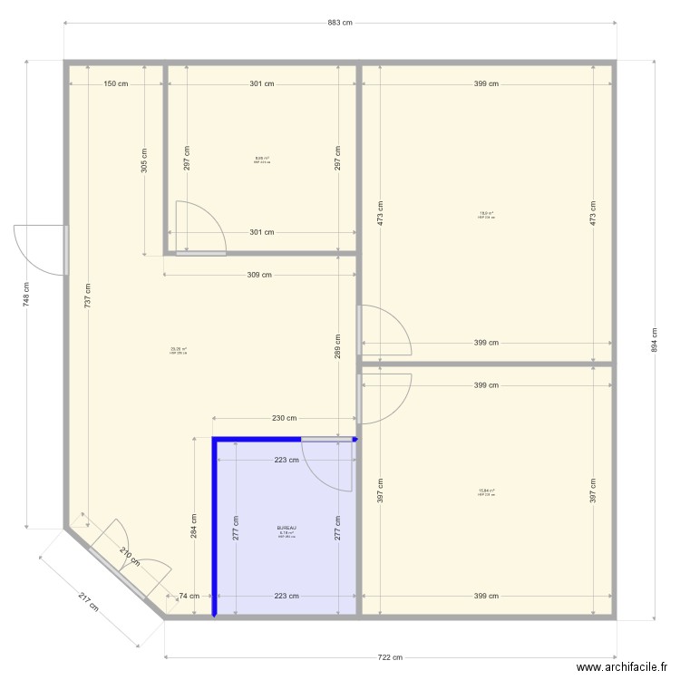 FR BUREAUX ATS. Plan de 0 pièce et 0 m2