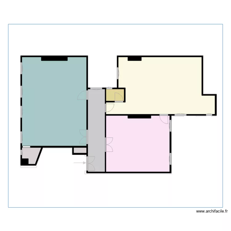 53 BLANCHE P1. Plan de 