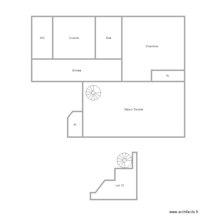 khelifa. Plan de 0 pièce et 0 m2