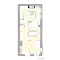 salon cuisine logement 1