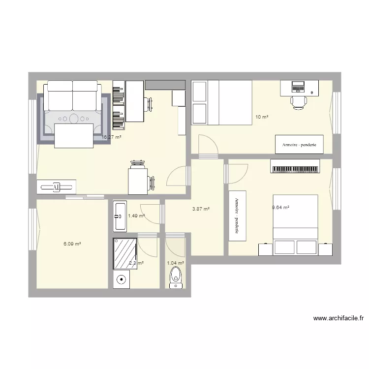 montrouge bis 2. Plan de 