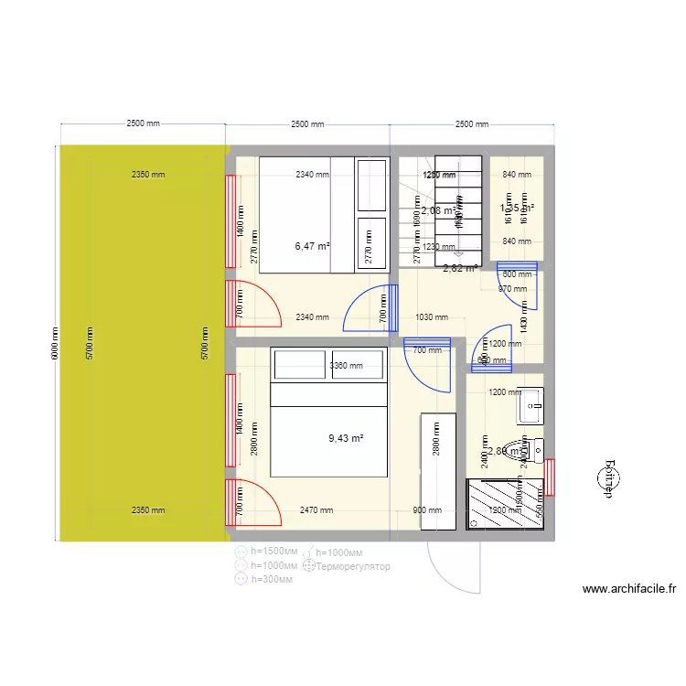 75 2.2 Пушкино. Plan de 