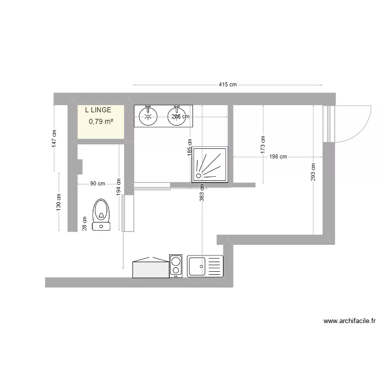 A 65 R1. Plan de A 65 R1. Plan de