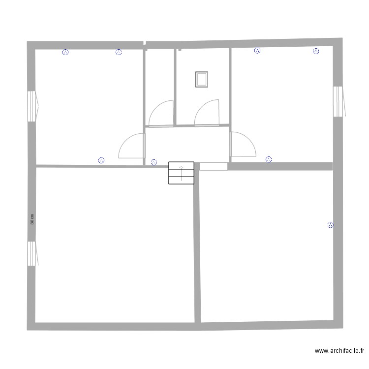 condeon 2 etage1 V460419. Plan de 0 pièce et 0 m2