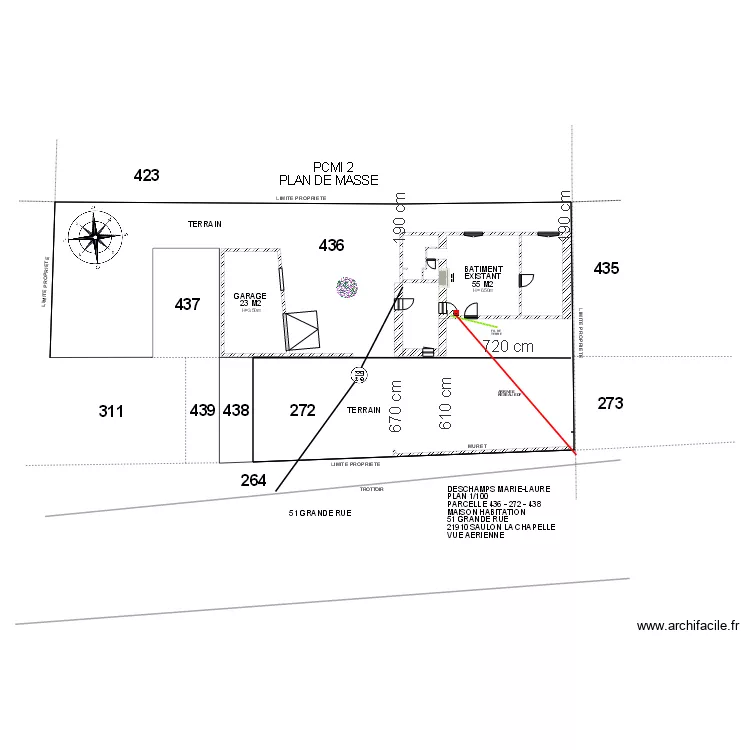 PCMI 2 PLAN DE MASSE 2019. Plan de 
