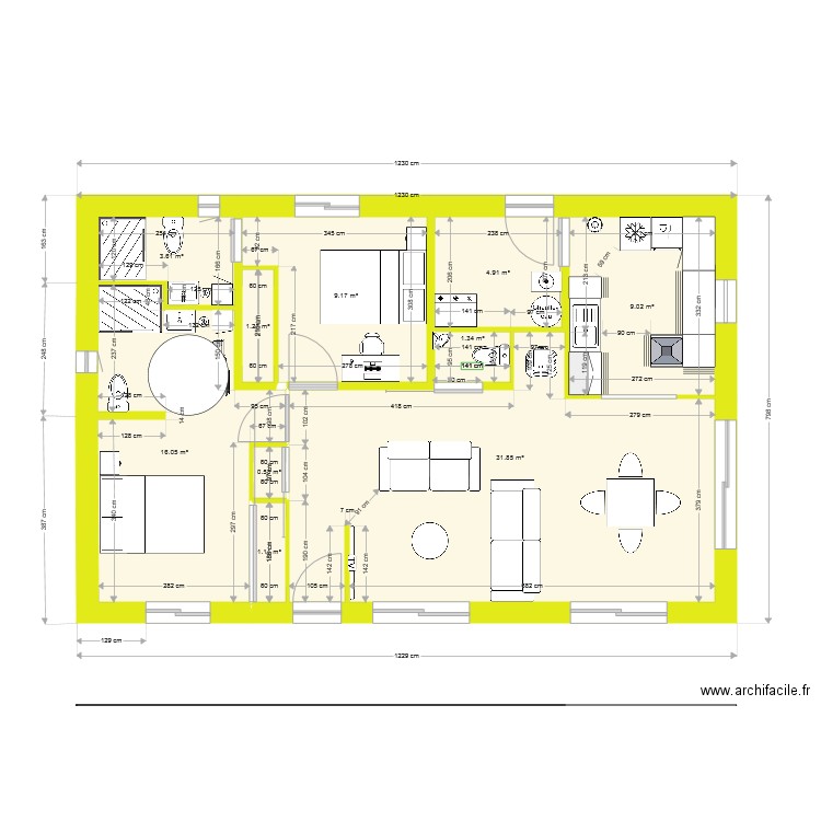 PLAN 2 VERNET BOIS. Plan de 0 pièce et 0 m2