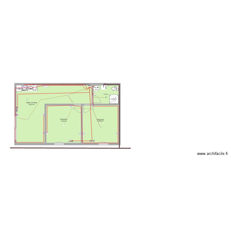 Log 04. Plan de 0 pièce et 0 m2