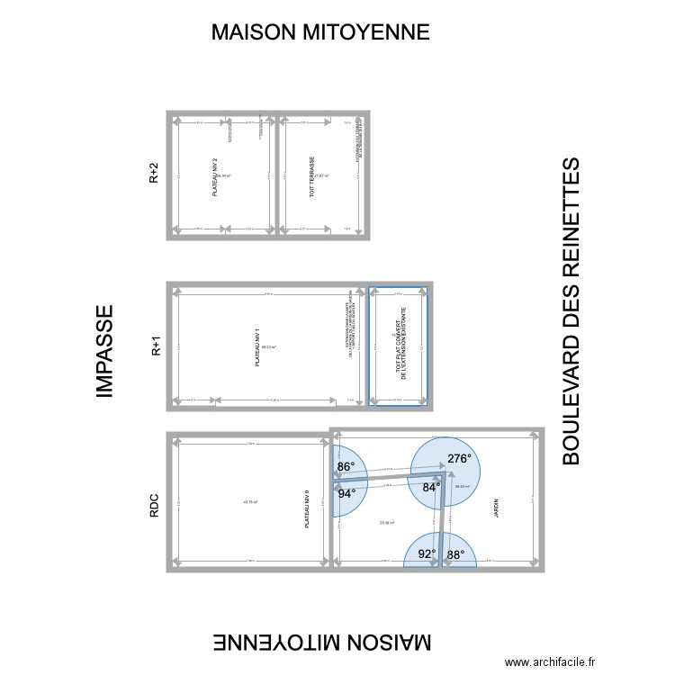 PLAN NU PROMENADE DU GRAND LARGE 03. Plan de 0 pièce et 0 m2