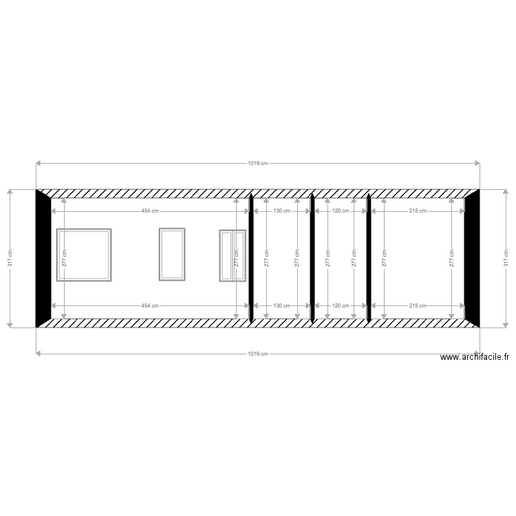 devoir 1 coupe 2 aa. Plan de 0 pièce et 0 m2