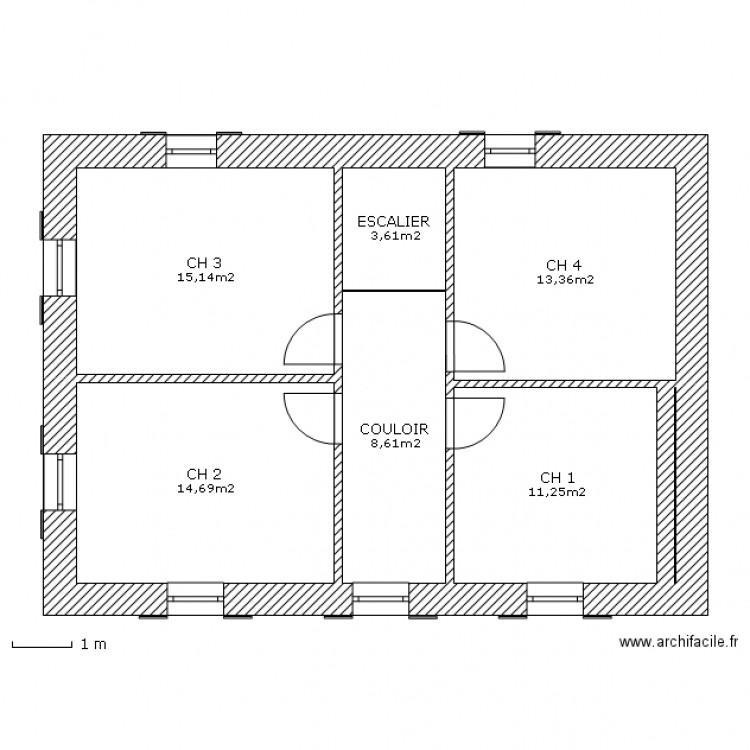 LA ROCHE 1ET AVANT TRAVAUX. Plan de 0 pièce et 0 m2