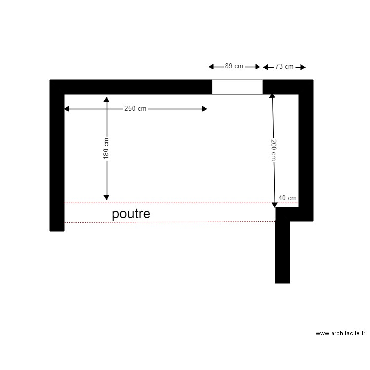 grange wc etc. Plan de 0 pièce et 0 m2