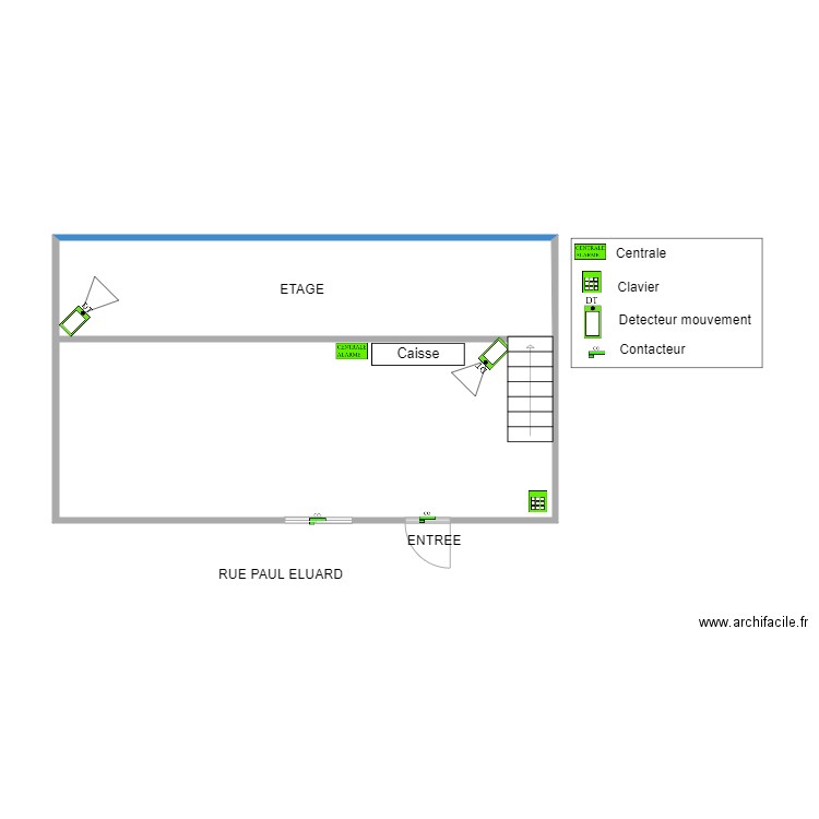 NATIM AVIGNON ALARME. Plan de 0 pièce et 0 m2