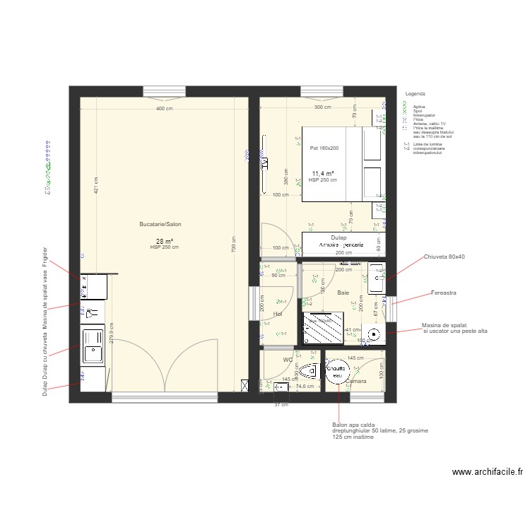 MAISON FARCASA elec . Plan de 0 pièce et 0 m2