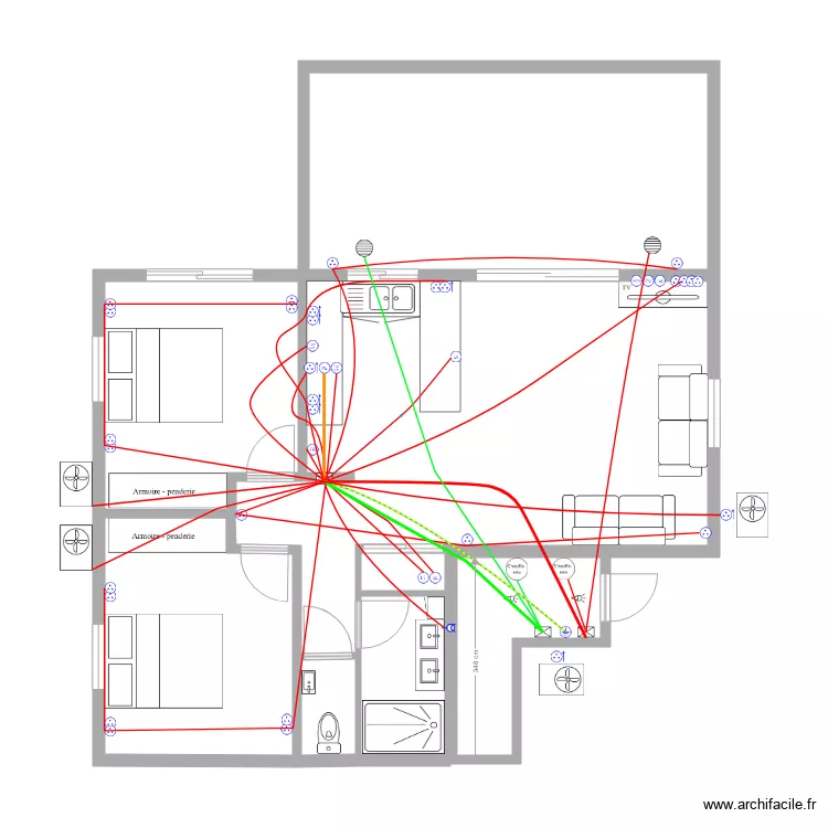 Plan &eacute;lec. Plan de 