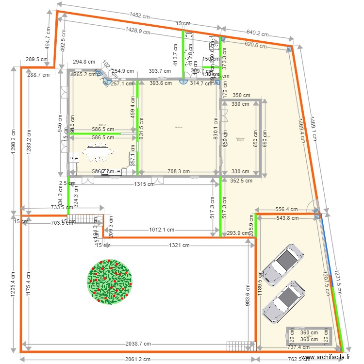 APRES  15 Route du Vieux Flamboyant. Plan de 0 pièce et 0 m2