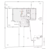 PLAN TERRAIN ET MAISON 3&egrave;me disposition