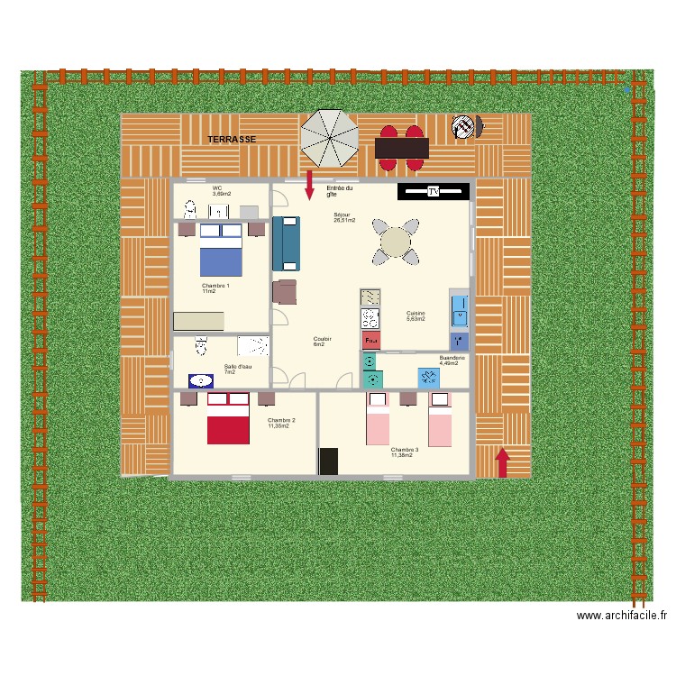 11g2708. Plan de 0 pièce et 0 m2