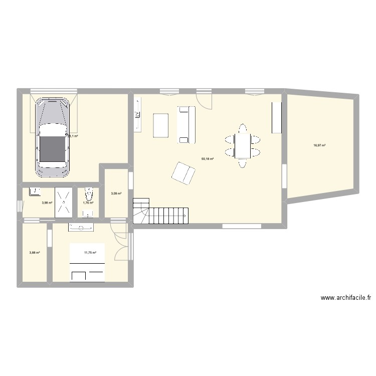 plan '. Plan de 0 pièce et 0 m2