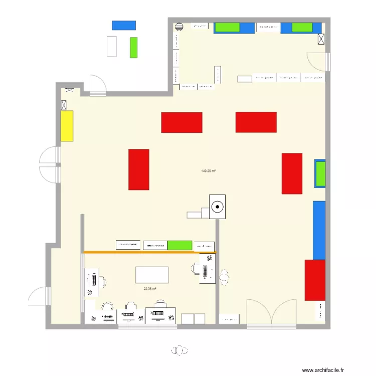 KP1 atelier ops light v4. Plan de 