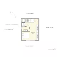 Tricot v2 escalier quart tournant