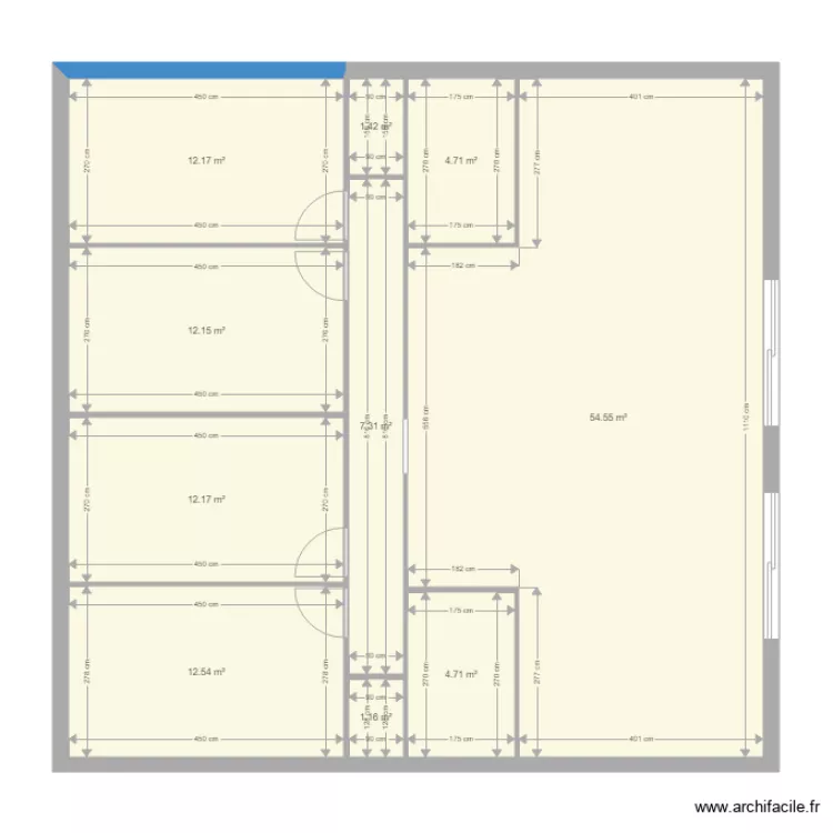 MAISON PIERROU 2. Plan de 