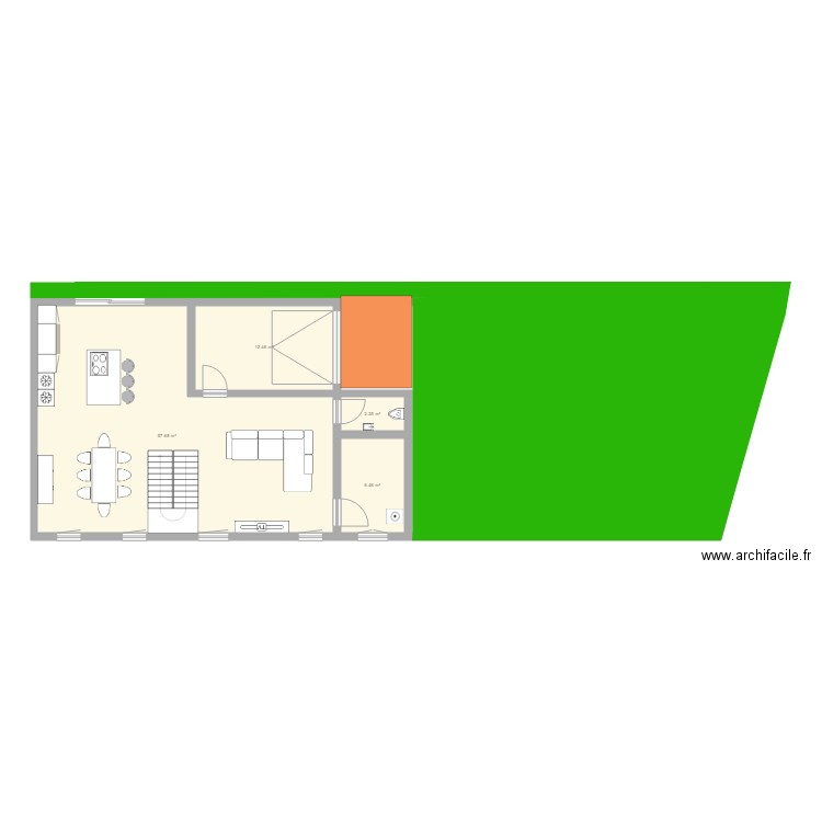 maison apres stoumont. Plan de 0 pièce et 0 m2